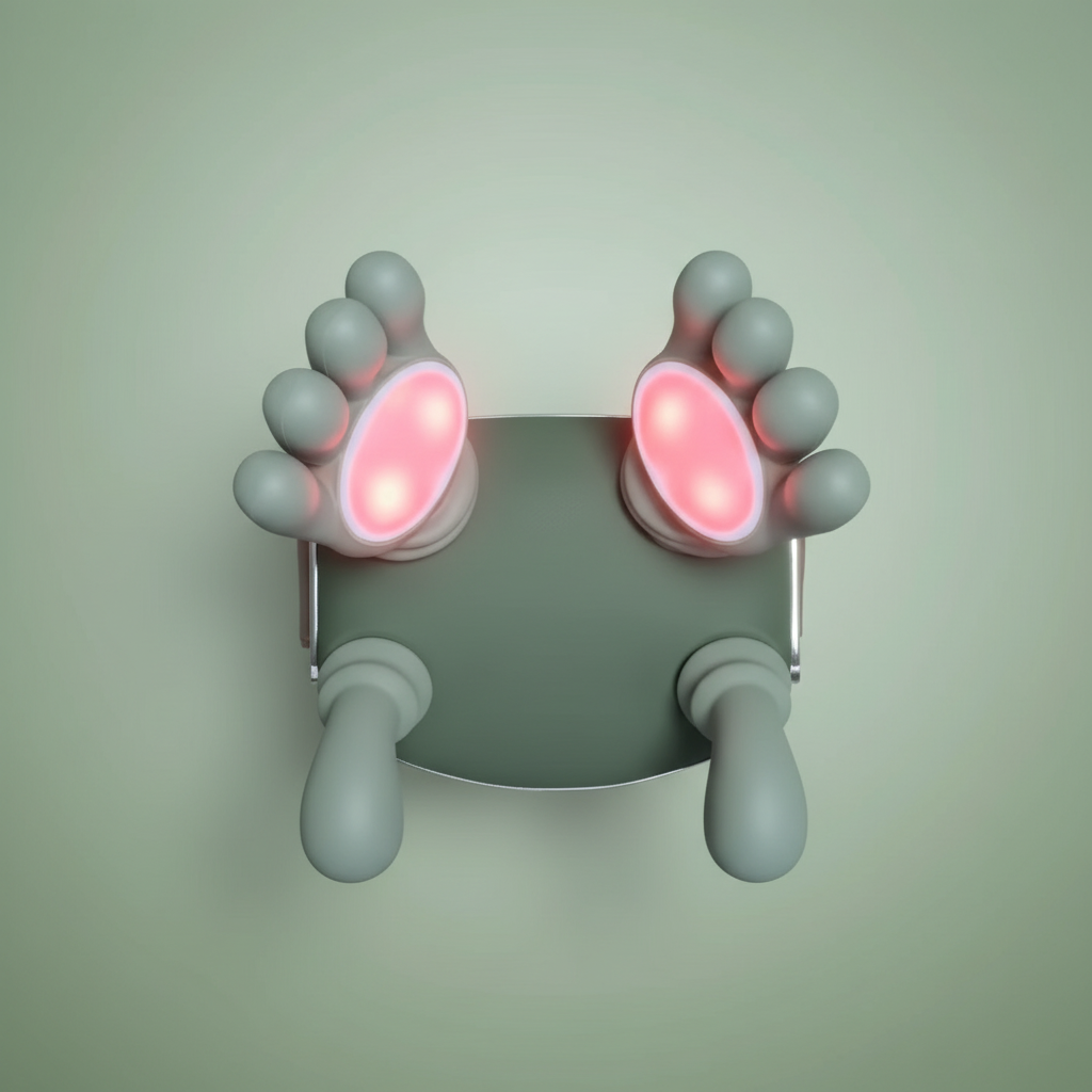 Top View Green Background